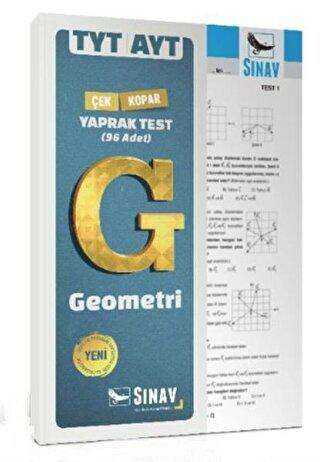 TYT AYT Geometri Çek Kopar Yaprak Test Bkmkitap