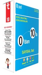 10. Sınıf 0`dan 10`a Konu Anlatımlı Soru Bankaları Sayısal Set - Tonguç Akademi