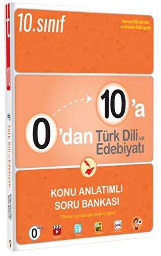 Tonguç Akademi 0`dan 10`a Türk Dili ve Edebiyatı Konu Anlatımlı Soru Bankası