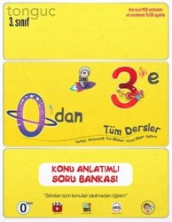 3. Sınıf 0’dan 3’e Tüm Dersler Konu Anlatımlı Soru Bankası - Tonguç Akademi