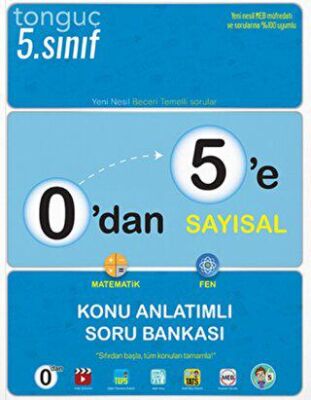 Tonguç Akademi 0`dan 5`e Sayısal Konu Anlatımlı Soru Bankası - 2