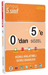 0`dan 5`e Sözel Konu Anlatımlı Soru Bankası - Tonguç Akademi