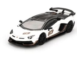 1-64 Lamborghını Aventador Svj 63 Bıanco Asopo - Mini Gt
