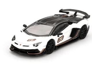 1-64 Lamborghını Aventador Svj 63 Bıanco Asopo - 1