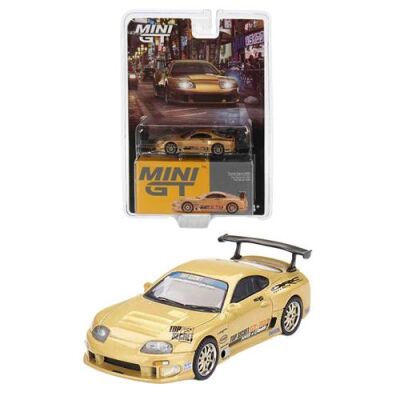 1-64 Toyota Supra A80 Top Secret Gt300 Gold - 1