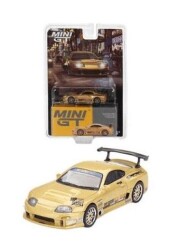 1-64 Toyota Supra A80 Top Secret Gt300 Gold - Mini Gt