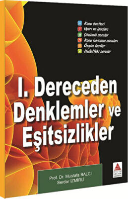 1. Dereceden Denklemler ve Eşitsizlikler - 1