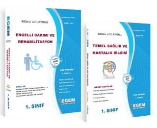 1. Sınıf Engelli Bakımı ve Rehabilitasyon Güz Dönemi 1. Yarıyıl Tüm Dersler Konu Anlatımlı Soru Bankası 123-190 - 1