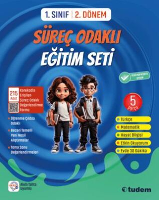 1. Sınıf 2. Dönem Süreç Odaklı Eğitim Seti 5 Parça - 1