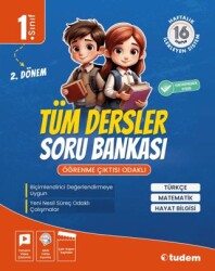 1. Sınıf 2. Dönem Tüm Dersler Soru Bankası - Tudem Yayınları - Bayilik
