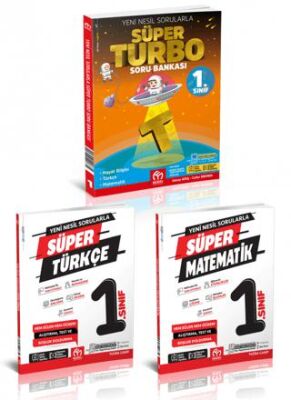 Model Eğitim Yayıncılık 1. Sınıf 3’lü Süper Set Türkçe+Mate+Süper Turbo SB. - 1