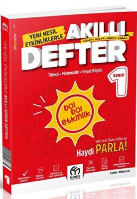 Model Eğitim Yayıncılık 1. Sınıf Akıllı Süper Defter Tüm Dersler - 1