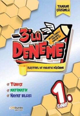 ONburda Yayınları 1. Sınıf Beceri Temelli Yeni Nesil Deneme - 1
