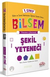 1. Sınıf Bilsem Hazırlık Şekil Yeteneği Tamamı Çözümlü - Editör Yayınevi