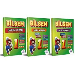 Kurul Yayıncılık 1. Sınıf BİLSEM Hazırlık Seti Konu Soru Deneme 3`lü Set - Kurul Yayıncılık