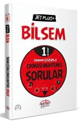 Editör Yayınevi 1. Sınıf Bilsem Jet Plus+ Tamamı Çözümlü Çıkması Muhtemel Sorular - Editör Yayınevi