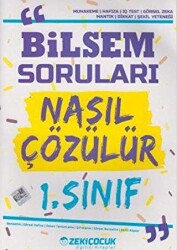 Zekiçocuk Eğitici Kitaplar 1. Sınıf Bilsem Soruları Nasıl Çözülür - Zekiçocuk Eğitici Kitaplar