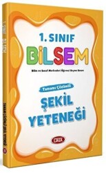 Data Yayınları 1. Sınıf Bilsem Tamamı Çözümlü Şekil Yeteneği - Data Yayınları