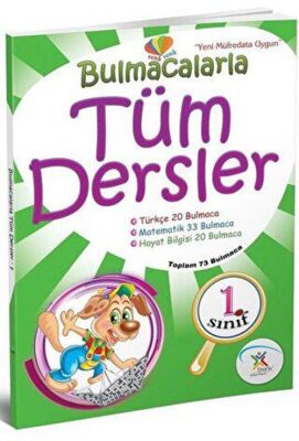 1. Sınıf Bulmacalarla Tüm Dersler - 1