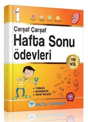 Mutlu Yayıncılık 1. Sınıf Çarşaf Çarşaf Hafta Sonu Ödevleri - Mutlu Yayıncılık