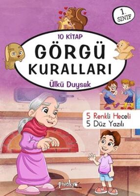 1. Sınıf Görgü Kuralları Serisi 10 Kitap Takım - 1