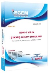 1. Sınıf Laborant ve Veteriner Sağlık Çıkmış Sınav Soruları - Egem Eğitim Yayınları