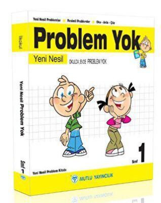 Mutlu Yayıncılık 1. Sınıf Matematik Problem Yok - 1