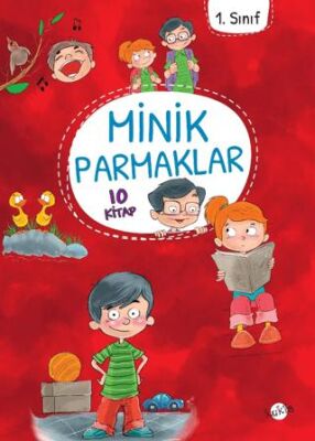 1. Sınıf - Minik Parmaklar 10 Kitap Düz Yazı - 1