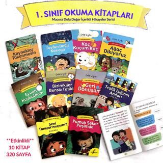 1. Sınıf Okuma Kitapları 10 Kitap Takım kapağı