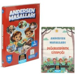 1. Sınıf Okuma Seti Andersen Masalları 10 Kitap + Değerlendirme Kitapçığı İlaveli - Mercan Okul Yayınları