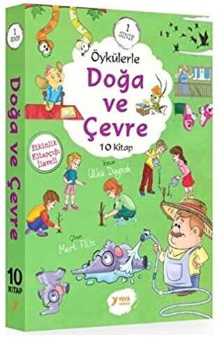 1. Sınıf Öykülerle Doğa ve Çevre Seti 10 Kitap Takım - Yuva Yayınları