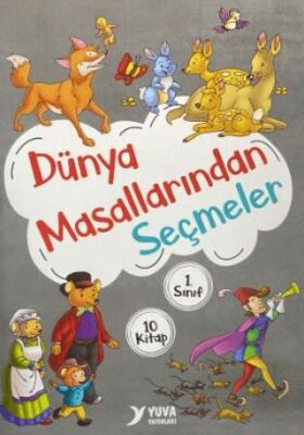 1. Sınıf Seçme Dünya Masalları 10 Kitap Takım kapağı