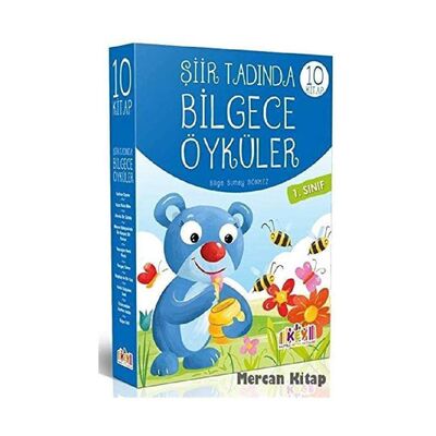 1. Sınıf Şiir Tadında Bilgece Öyküler Seti -10 Kitap Takım - 1