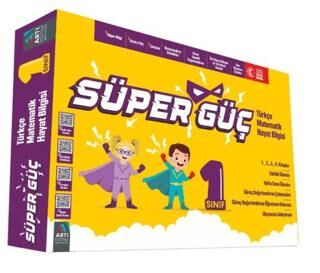 1. Sınıf Süper Güç Eğitim Seti 8 Kitap - 1