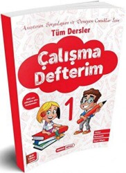 Kırmızı Beyaz Yayınları 1. Sınıf Tüm Dersler Çalışma Defterim - Kırmızı Beyaz Yayınları
