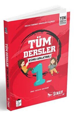 Sınav Yayınları 1. Sınıf Tüm Dersler Konu Anlatımlı - 1