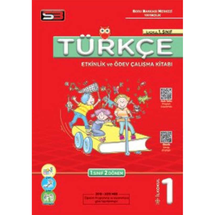 1. Sınıf Türkçe Etkinlik ve Ödev Çalışma Kitabı Soru Bankası Merkezi