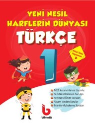 1. Sınıf Türkçe Harflerin Dünyası - Bilimetik Yayınları