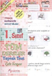 1. Sınıf Yaprak Test Türkçe - Matematik - Hayat Bilgisi - FAKTÖR YAYINLARI
