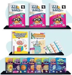 Öğretmen Evde Yayınları 1. Sınıf Yaz Tatil Kitabı Seti - Öğretmen Evde Yayınları