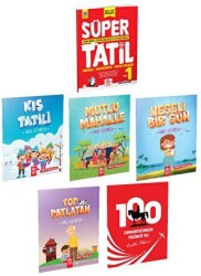 Model Eğitim Yayıncılık 1. Sınıf Yeni Nesil Etkinlikler ve Oyunlarla Süper Tatil - Model Eğitim Yayıncılık