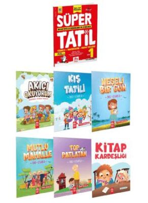 1. Sınıf Yarıyıl Tatil Seti 7 Kitap - 1