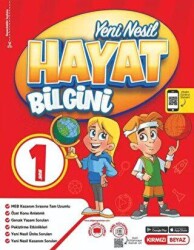 Kırmızı Beyaz Yayınları 1. Sınıf Yeni Nesil Hayat Bilgini - Kırmızı Beyaz Yayınları