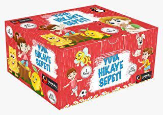 1. Sınıf Yuva Hikaye Sepeti Renkli Resimli 80 Kitaplık Okumayı Öğrendim Seti - 1