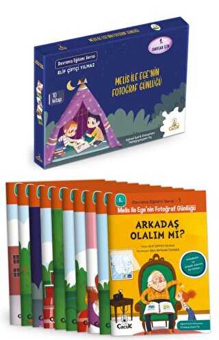 Melis ile Ege’nin Fotoğraf Günlüğü - Davranış Eğitimi Serisi 10 Kitap - 1