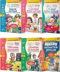 1. Sınıflar İçin Pratik Matematik Serisi - 6 Kitap - Çocuk Gezegeni