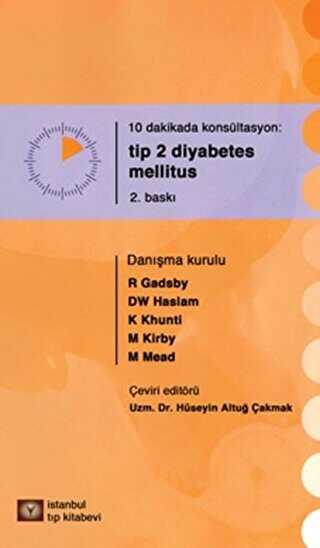 10 Dakikada Konsültasyon: Tip 2 Diyabetes Mellitus - İstanbul Tıp Kitabevi