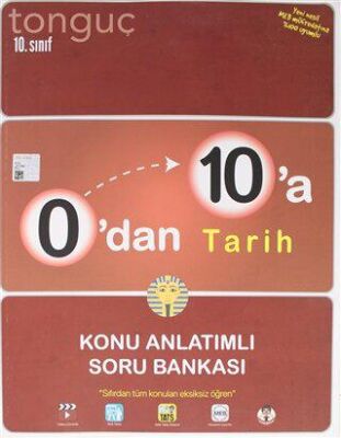 Tonguç Akademi 10. Sınıf 0`dan 10`a Tarih Konu Anlatımlı Soru Bankası - 1