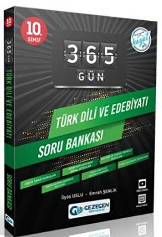 Gezegen Yayıncılık 10. Sınıf 365 Gün Türk Dili ve Edebiyatı Soru Bankası