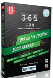 10. Sınıf 365 Gün Türk Dili ve Edebiyatı Soru Bankası - Gezegen Yayıncılık